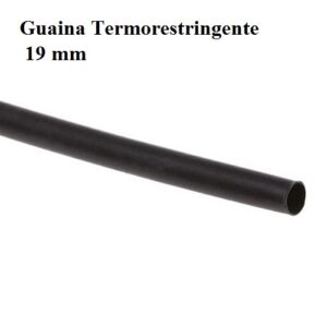 Guaina Termorestringente 19 mm Nera *(prezzo al Mt)